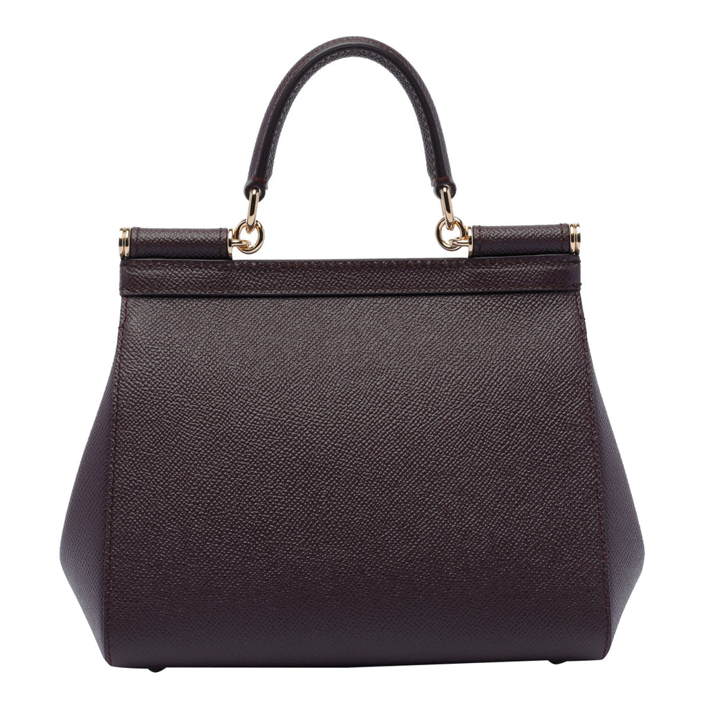 Dolce&Gabbana Women's Sicily Small Handbag in Brown - view 3