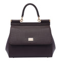 Dolce&Gabbana Women's Sicily Small Handbag in Brown - view 1