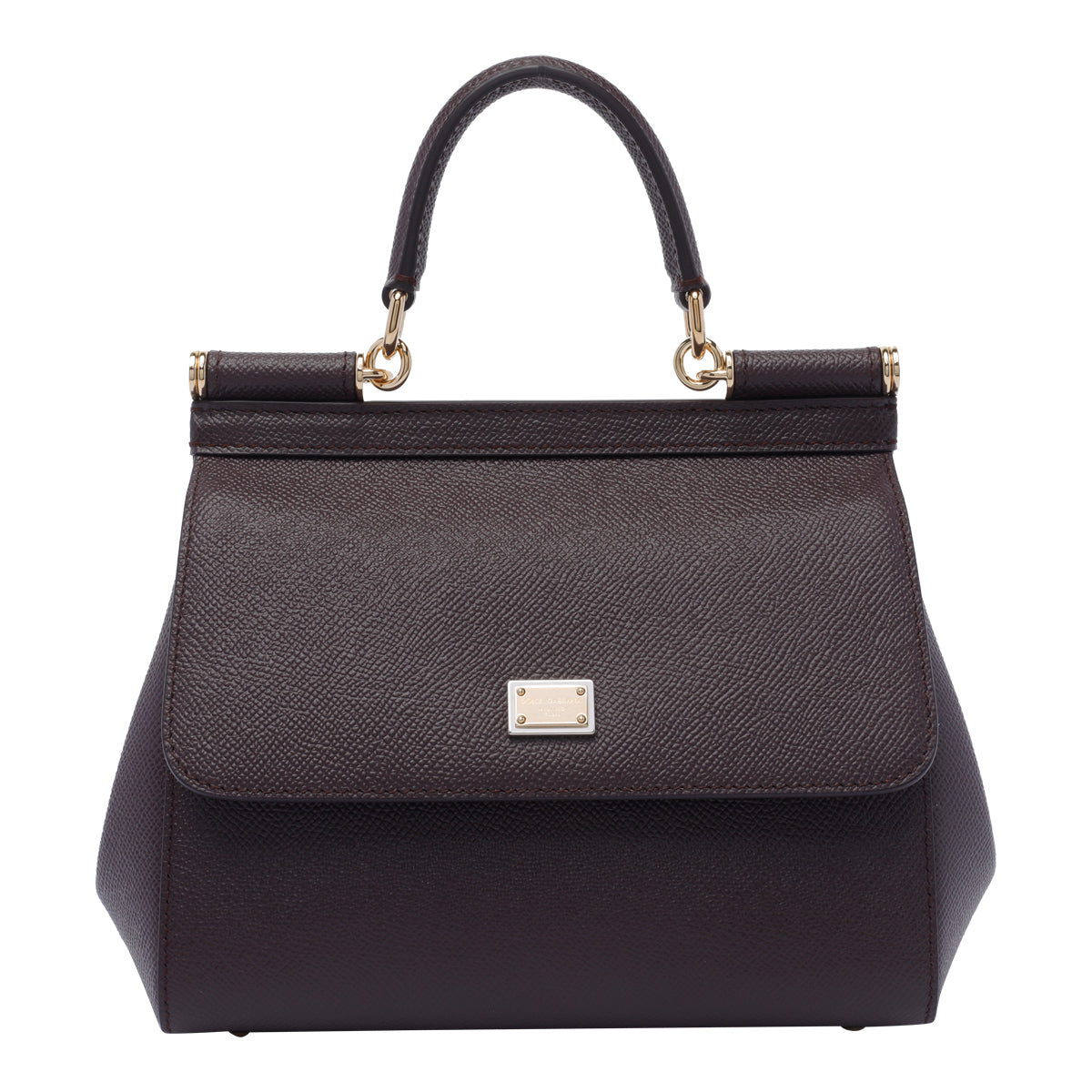 Dolce&Gabbana Women's Sicily Small Handbag in Brown - view 1