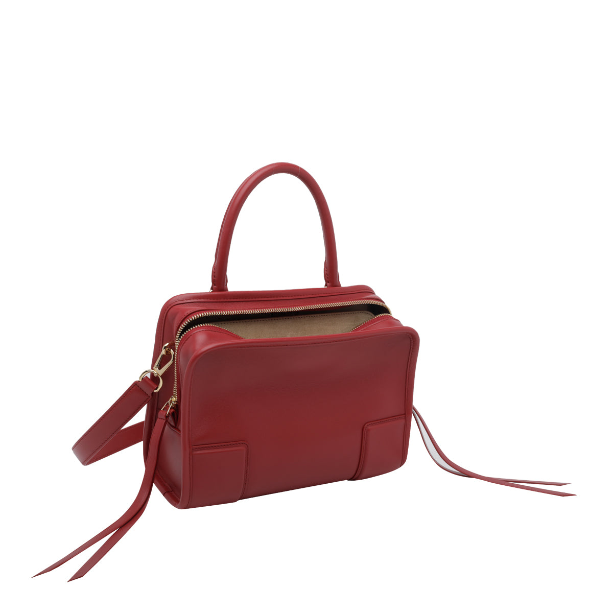 Loewe Women's Small Amazona 180 Handbag in Red - view 3