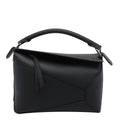 Loewe Women's Small Puzzle Edge Handbag in Black - view 1