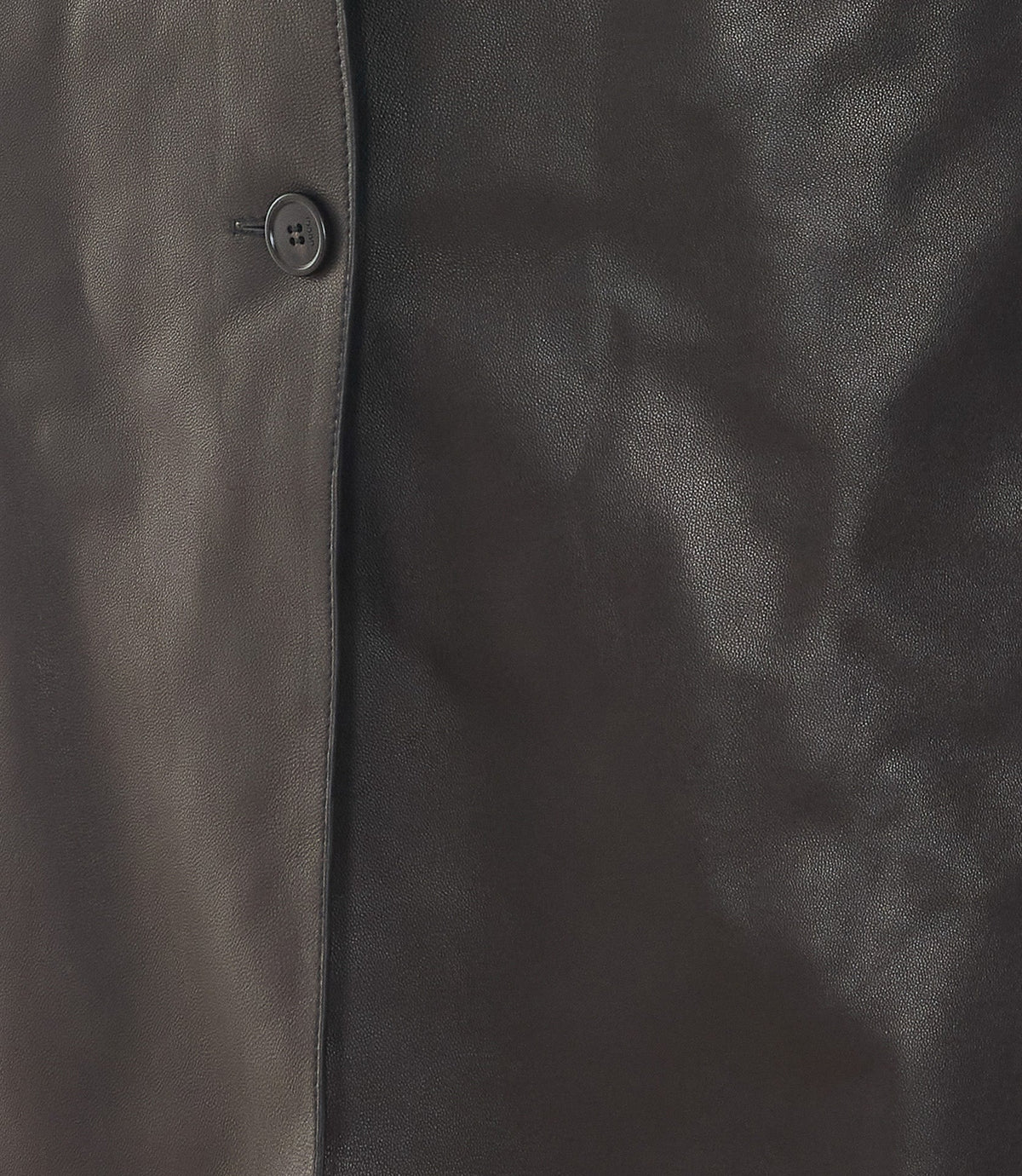 Gucci Women's Soft Leather Coat in Black - view 3