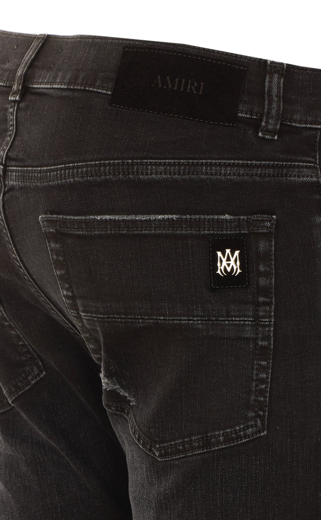Amiri Men's Studs Mx1 Jeans in Black Cotton - view 3