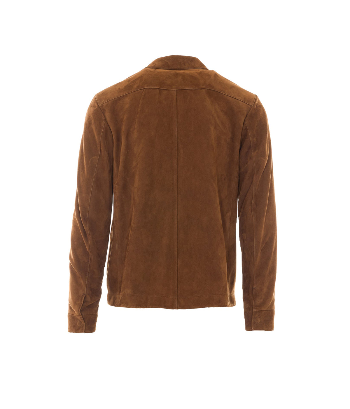 Tom Ford Men's Suede Jacket in Brown Cotton - view 2
