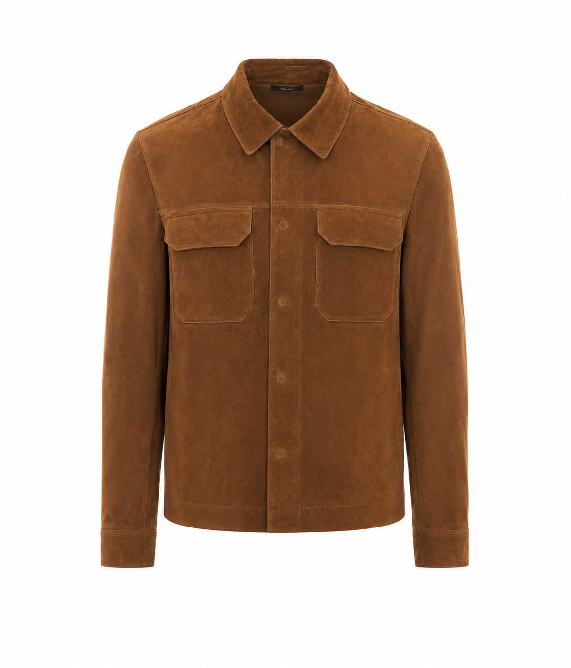 Tom Ford Men's Suede Jacket in Brown Cotton - view 1