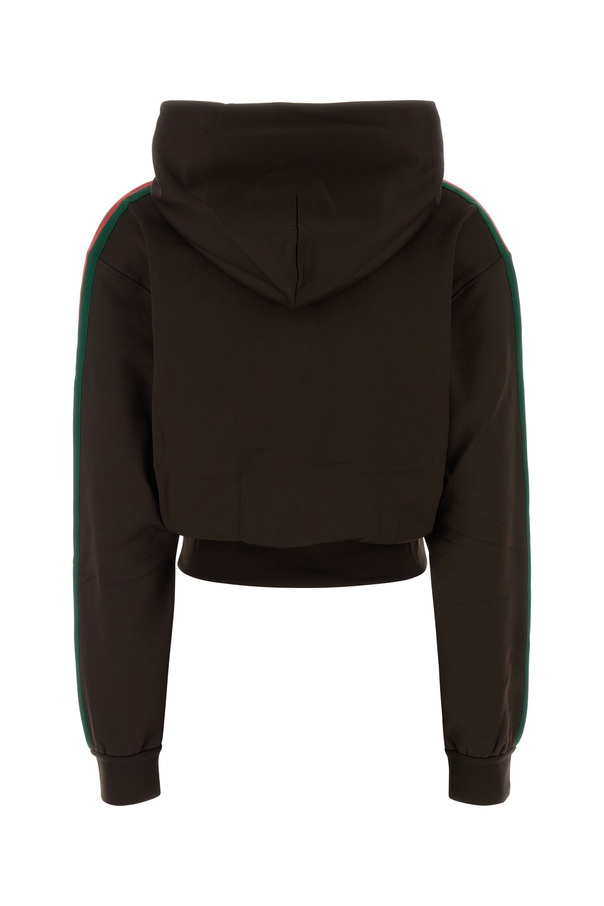 Gucci Women's Stretch Jersey Sweatshirt in Dark Brown