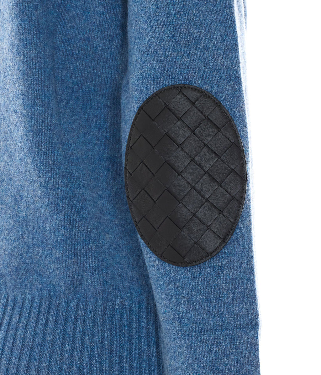 Bottega Veneta Women's Sweater in Blue Cashmere - view 3