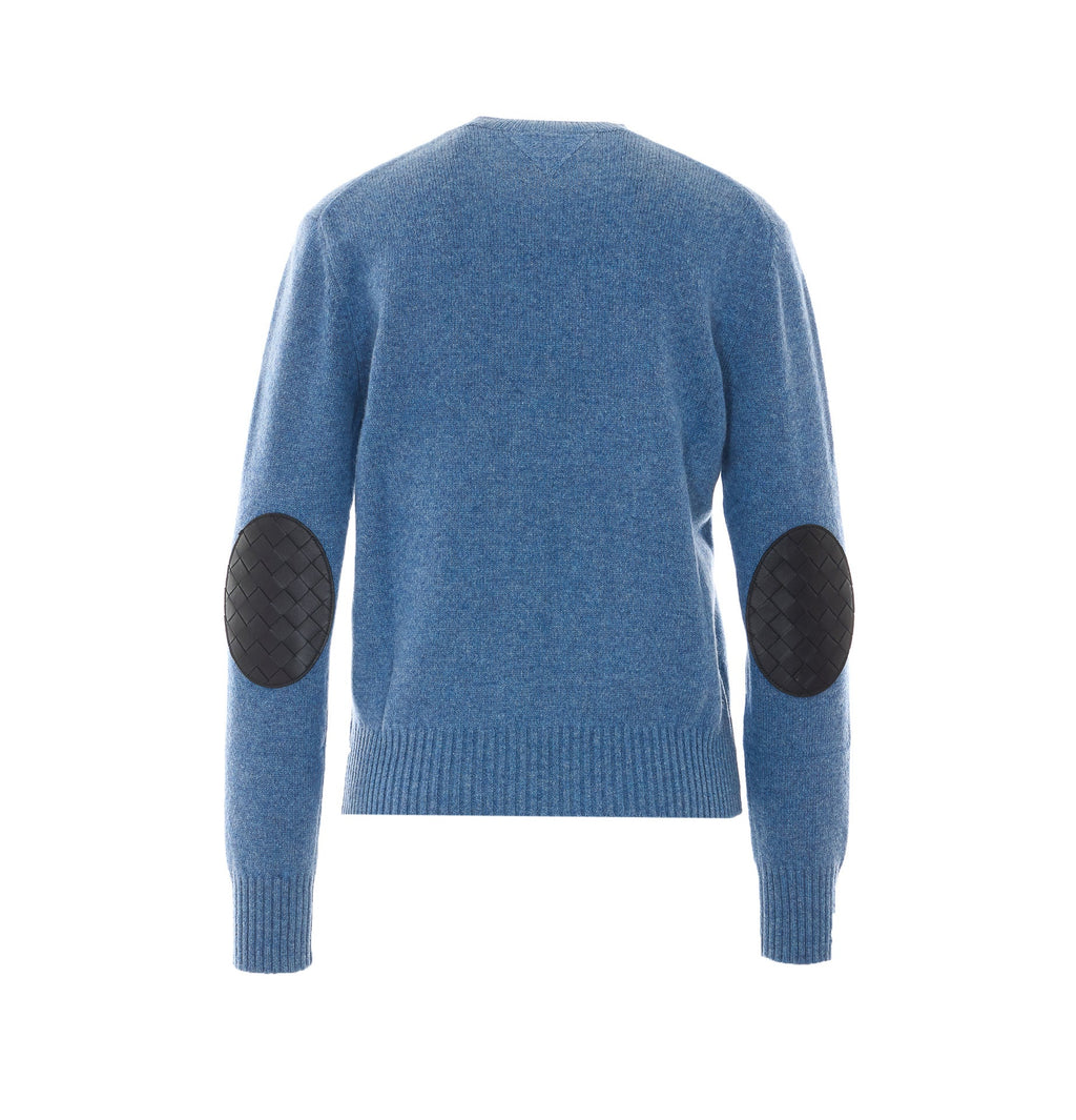 Bottega Veneta Women's Sweater in Blue Cashmere - view 2