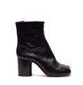 Maison Margiela Women's Tabi Booties in Black Leather - view 1