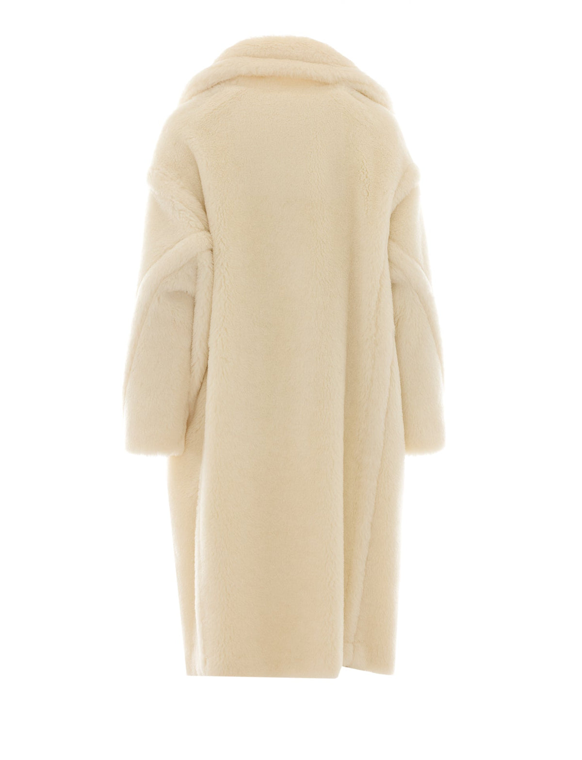 Max Mara Women's Teddy Bear Icon Coat in White Wool - view 2