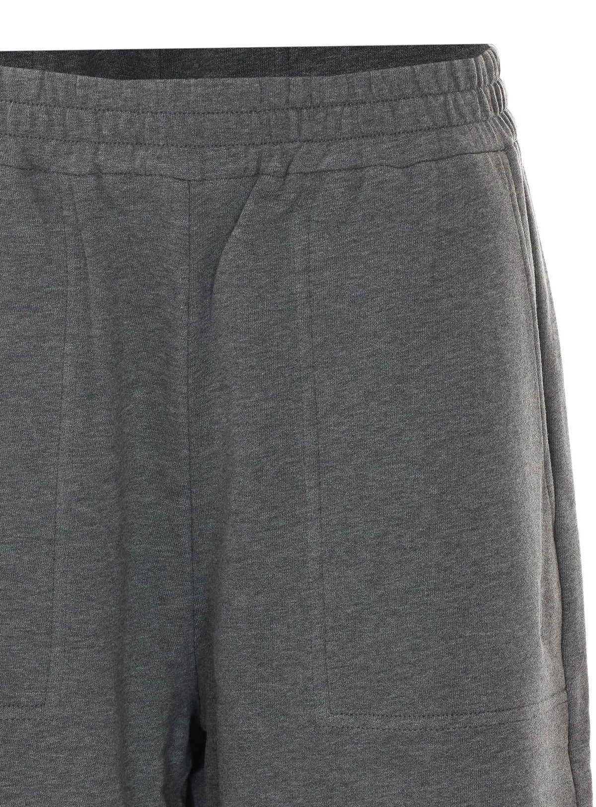 Brunello Cucinelli Women's Track Pants in Grey Cotton - view 4
