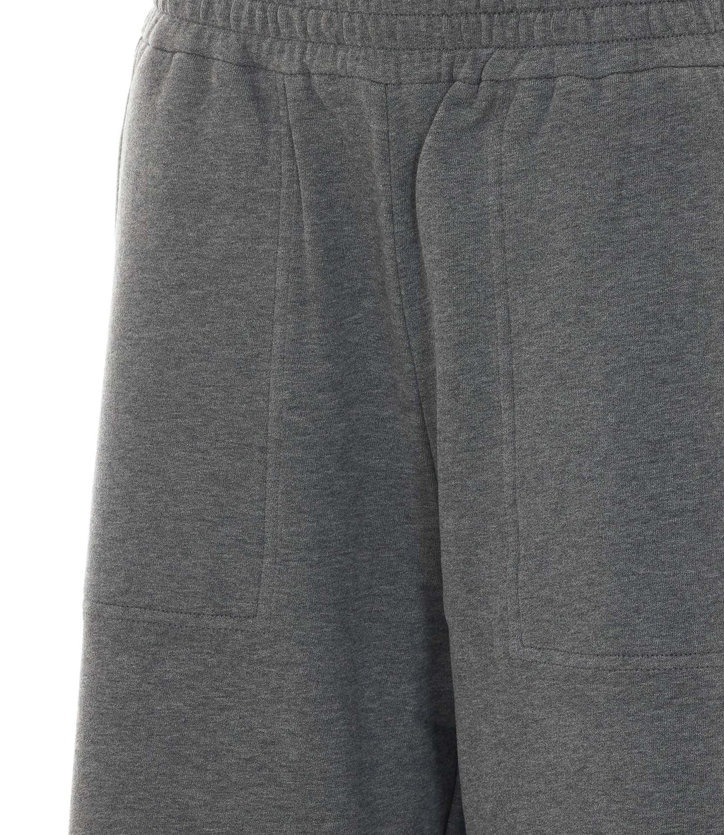 Brunello Cucinelli Women's Track Pants in Grey Cotton - view 3