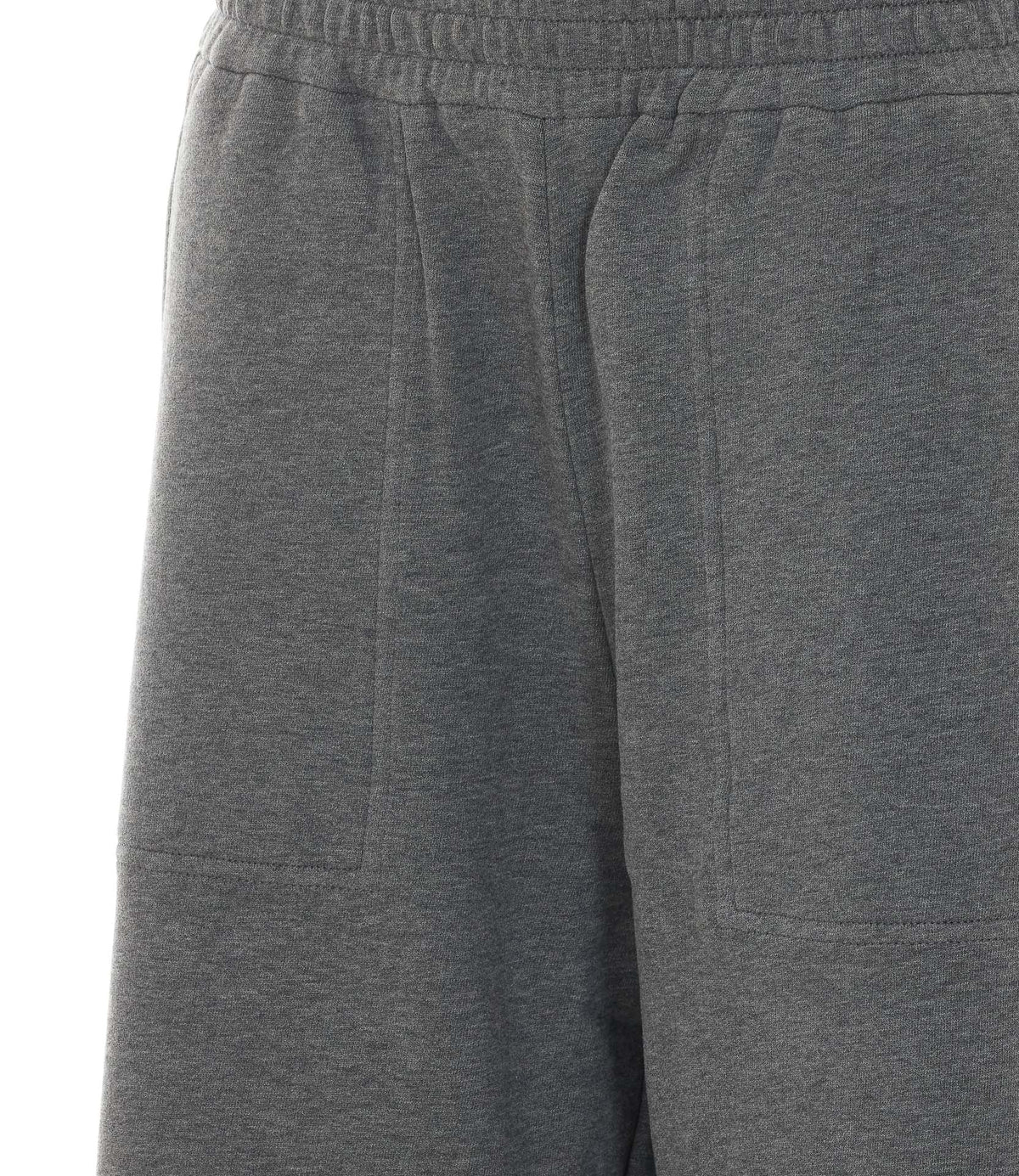 Brunello Cucinelli Women's Track Pants in Grey Cotton - view 3