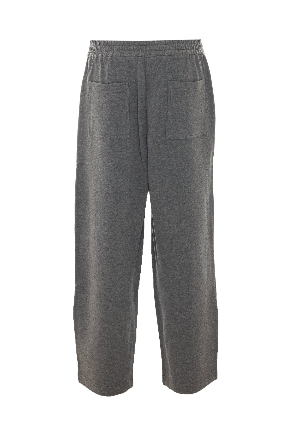 Brunello Cucinelli Women's Track Pants in Grey Cotton - view 2