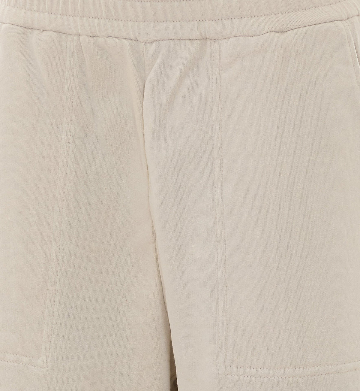 Brunello Cucinelli Women's Track Pants in White Cotton - view 3