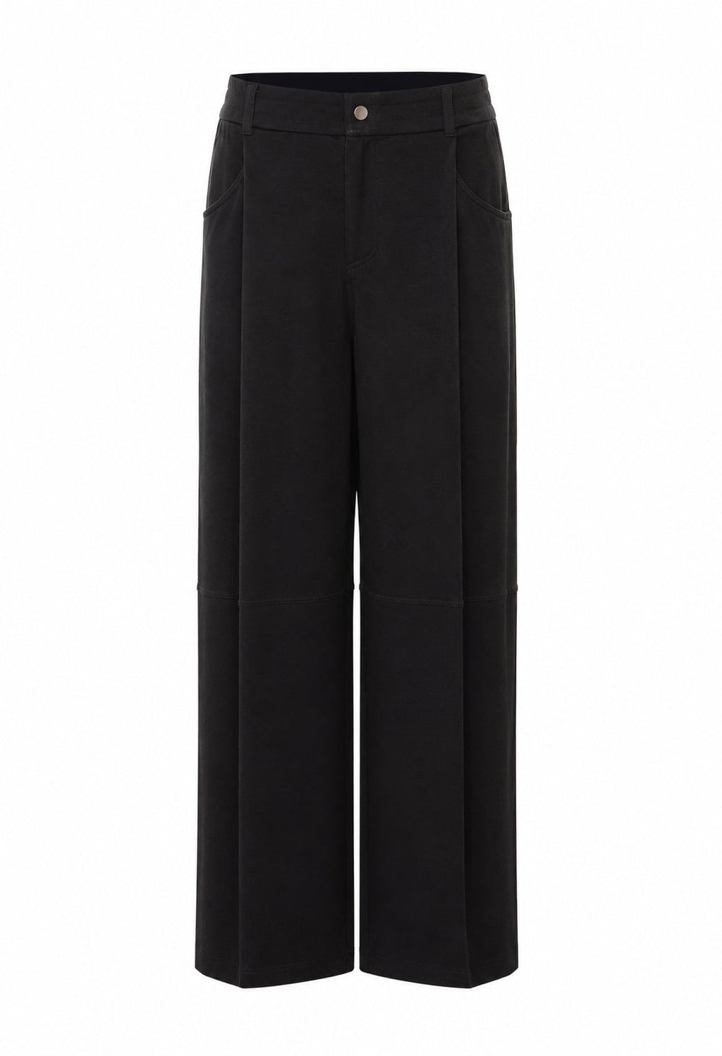 Brunello Cucinelli Women's Track Pants in Black Silk - view 1