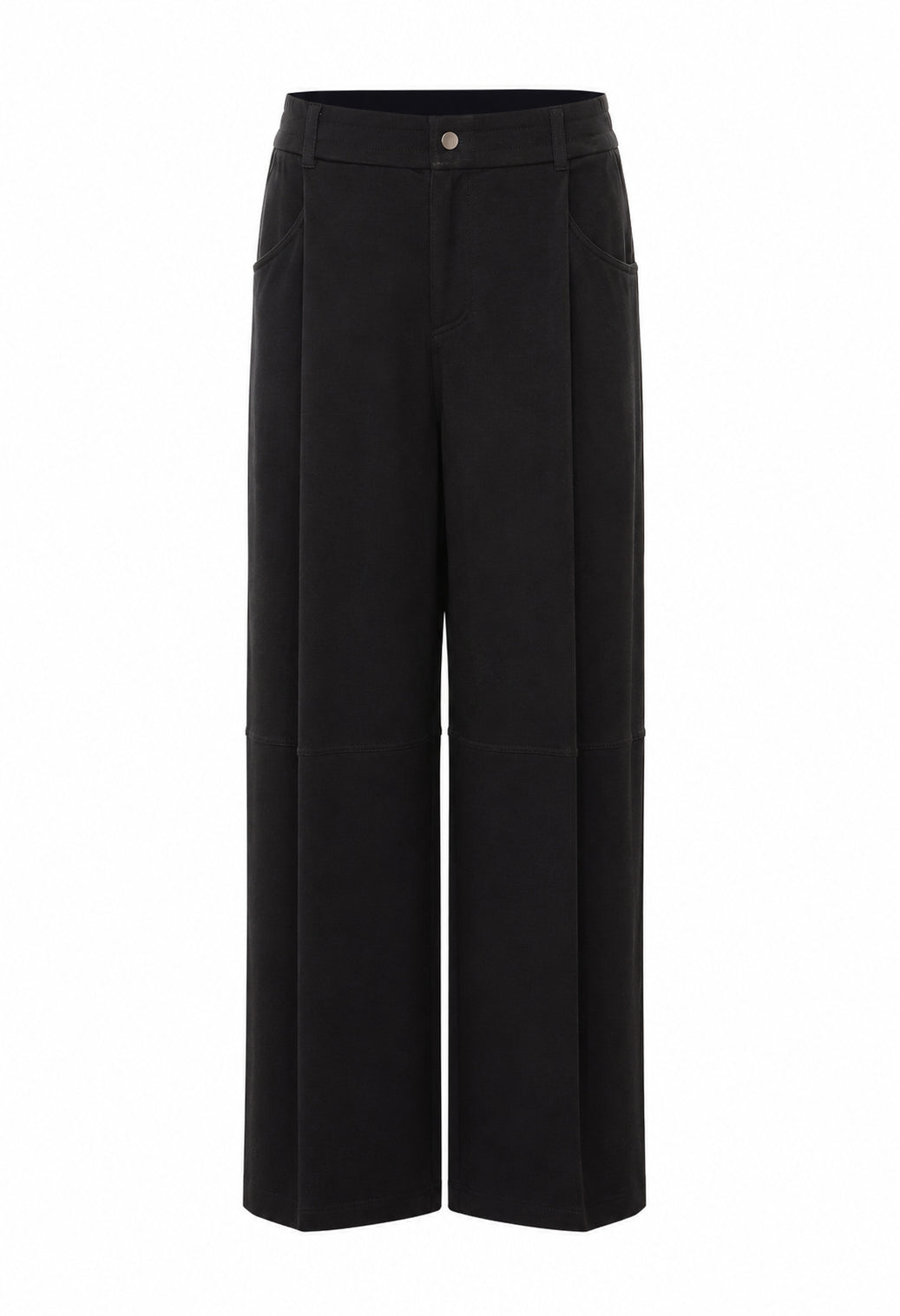 Brunello Cucinelli Women's Track Pants in Black Silk - view 1