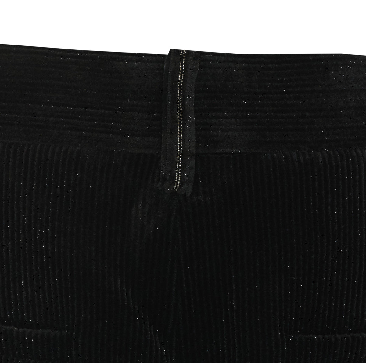 Brunello Cucinelli Women's Velvet Pants in Black Polyester - view 3