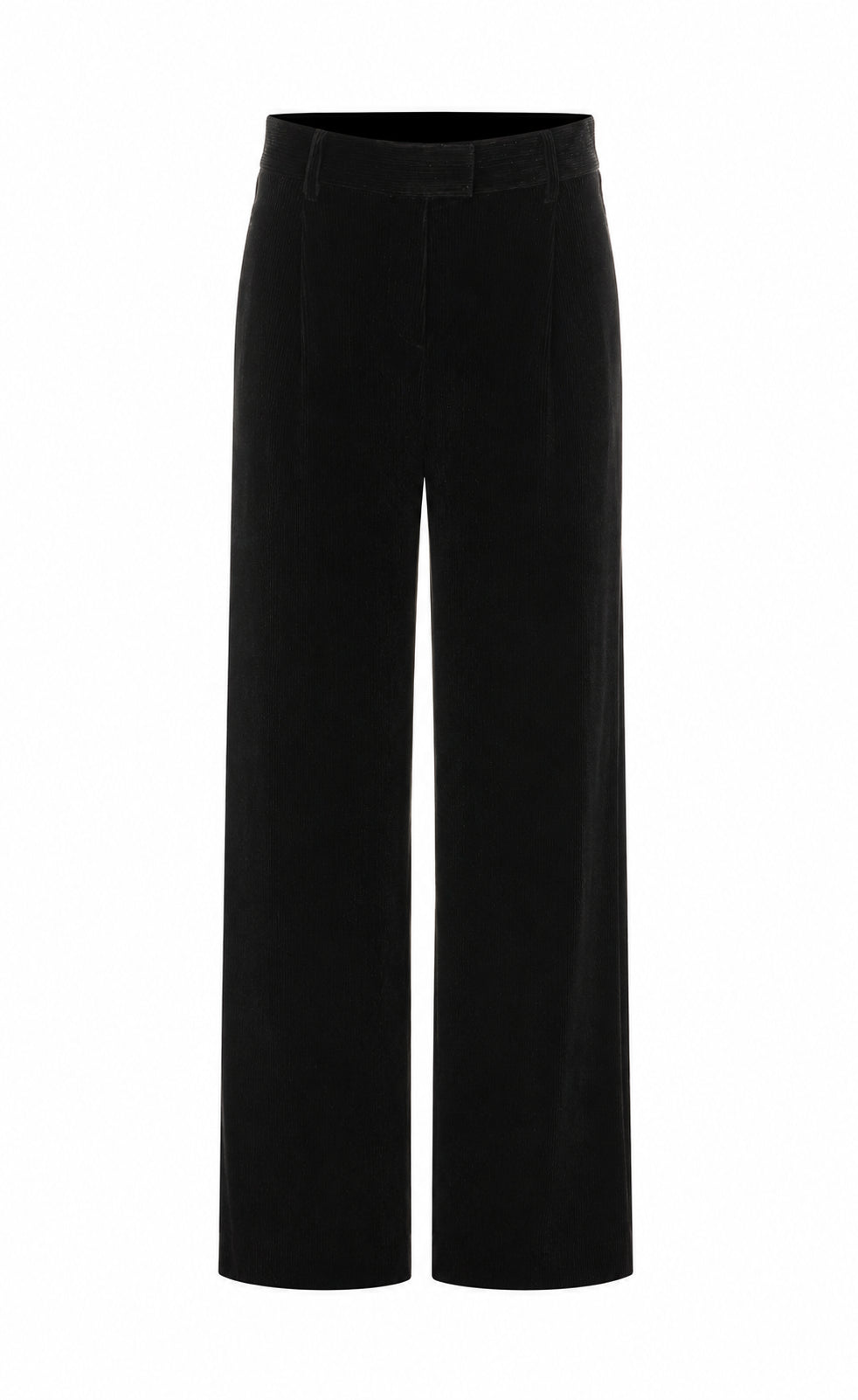 Brunello Cucinelli Women's Velvet Pants in Black Polyester - view 1