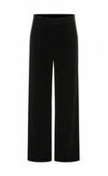 Brunello Cucinelli Women's Velvet Pants in Black Polyester - view 1