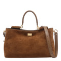 Dolce&Gabbana Women's Vittoria Handbag Medium in Camel - view 1
