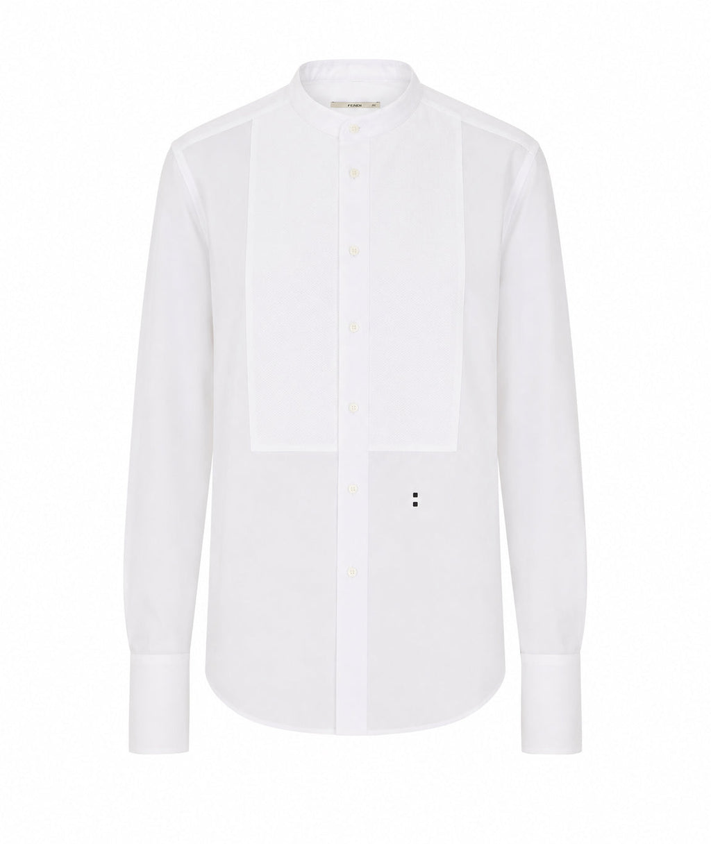 Fendi Women's White Poplin Shirt in White Cotton - view 1
