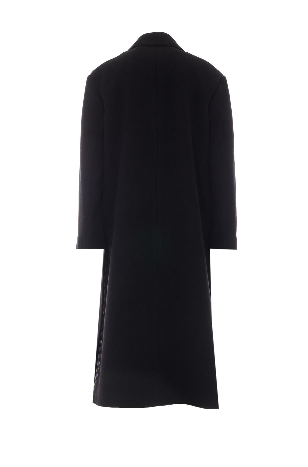 Loewe Women's Wool and Cashmere Coat in Blue - view 2